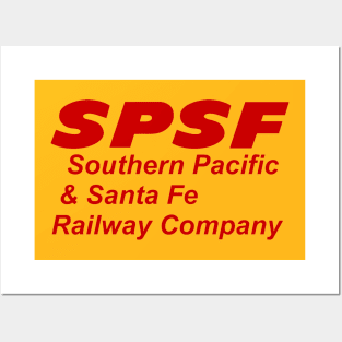 SPSF Red Logo With Lettering Posters and Art